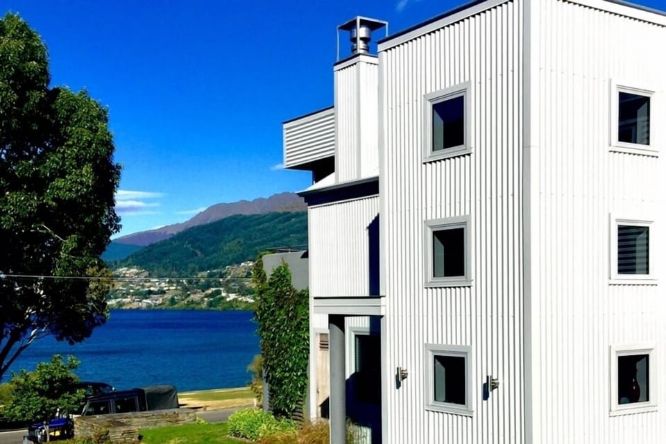 Lake views from the house