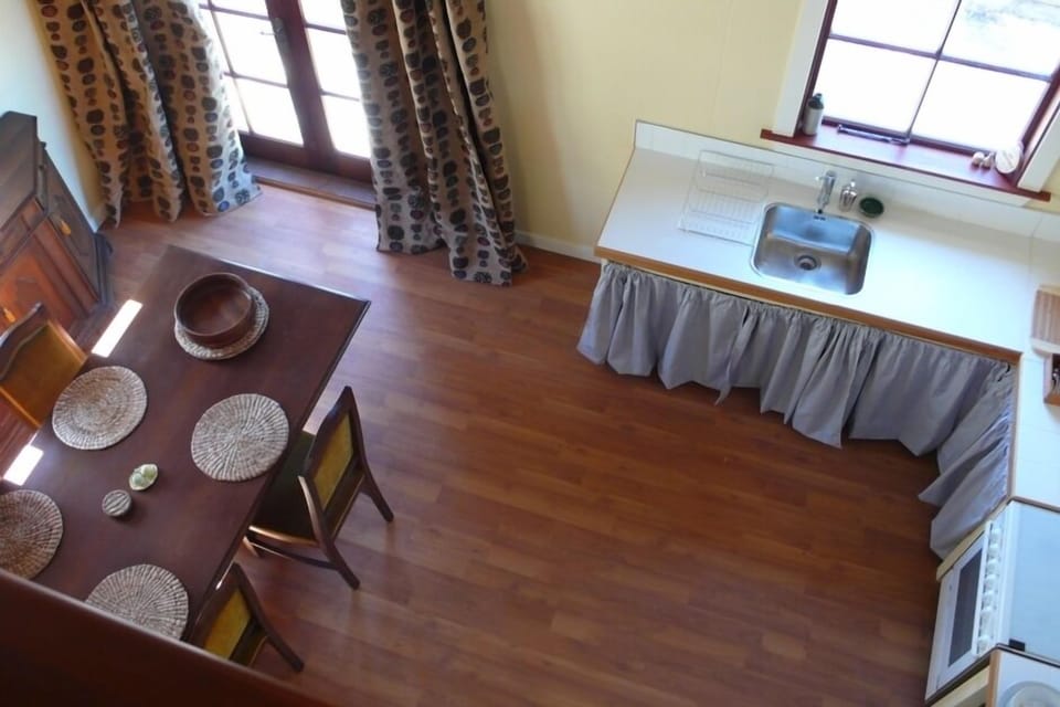 The Granary-Kitchen and Dining from mezzanine