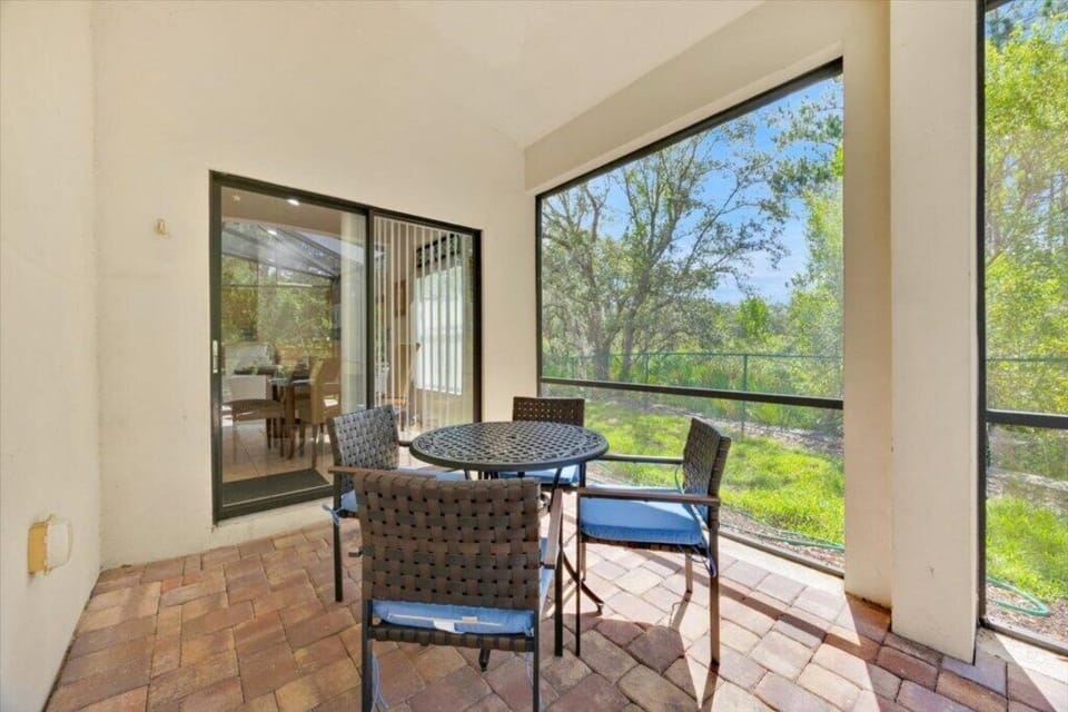 Private Pool with Covered Patio with view of Nature Reserve
