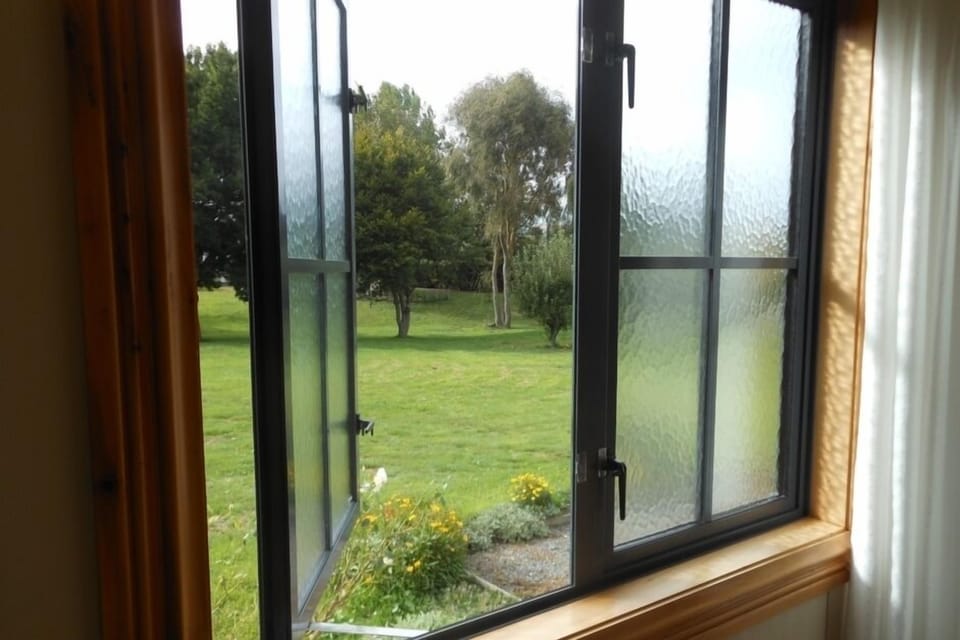 East View from Shower