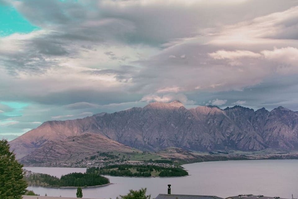 Moody dusk views from Mountain Vista of the Remarkable mountain range