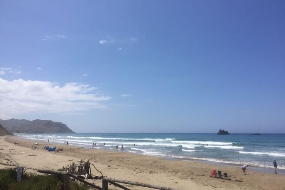 Catch a wave, lay in the sand, or go for a relaxing walk along Kairakau Beach. 