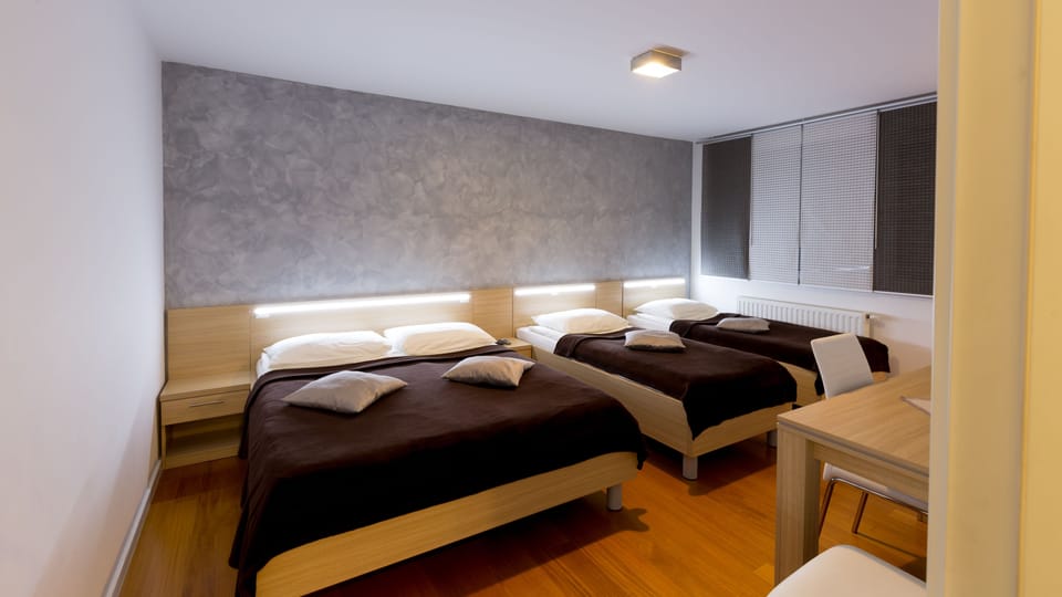 Minibar, in-room safe, desk, blackout drapes