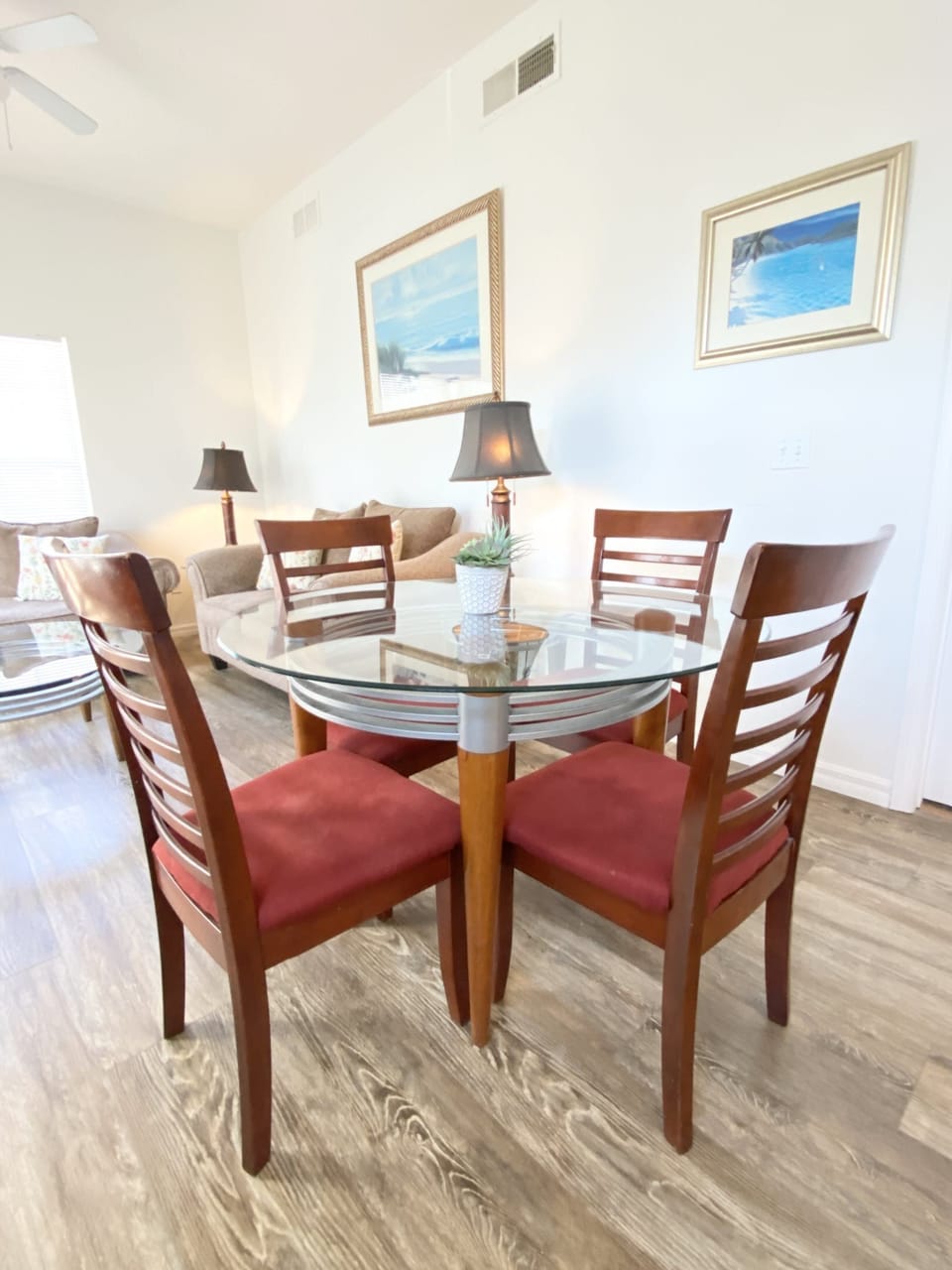 Living Room and Dining Room