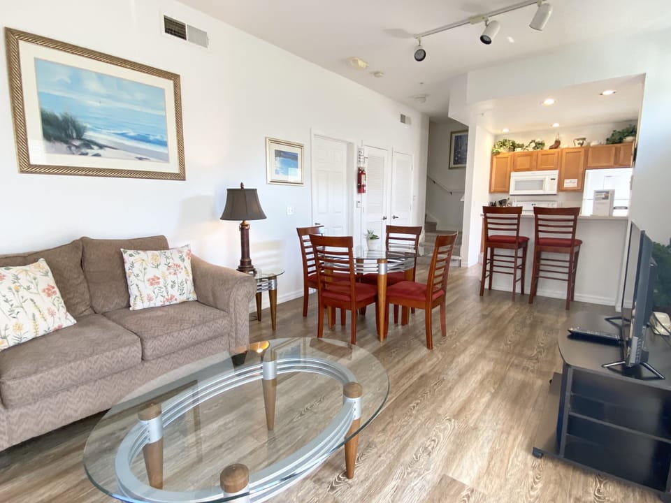 Living Room and Dining Room