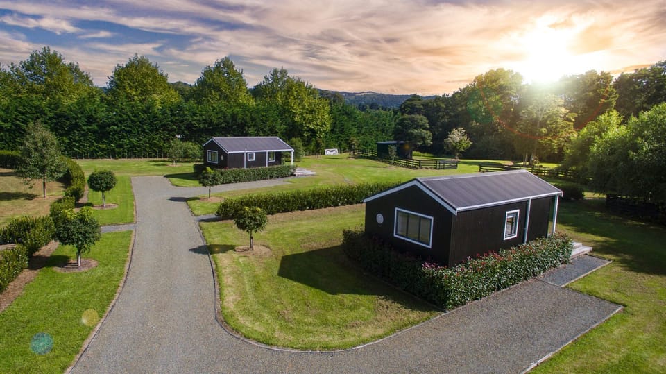 Perspective view of the cottages