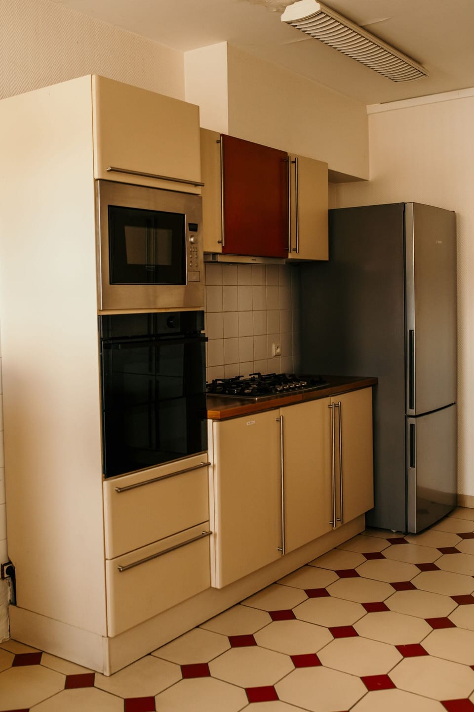 Shared fridge, microwave, coffee/tea maker, electric kettle