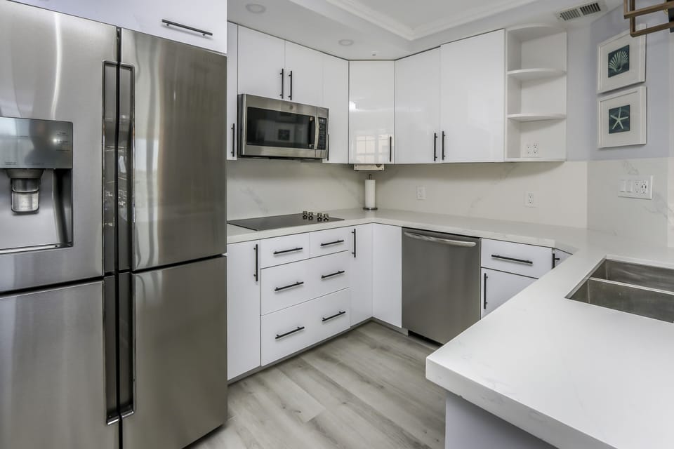 Newly remodeled open kitchen