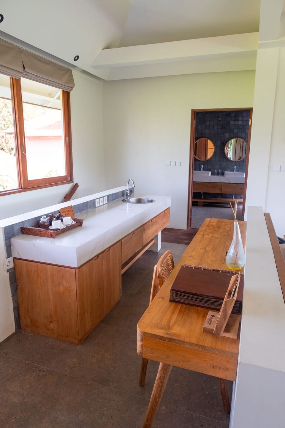 Villa Upstairs with Balcony #12 | Minibar, in-room safe, desk, iron/ironing board