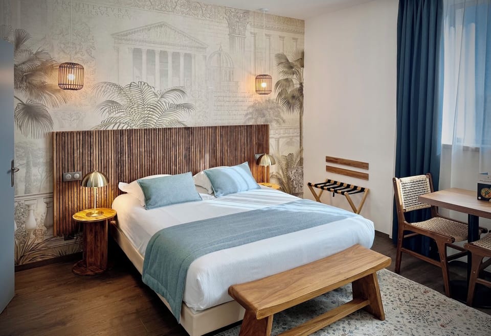Accessible Double Room (Ground Floor) | Premium bedding, in-room safe, individually furnished, desk
