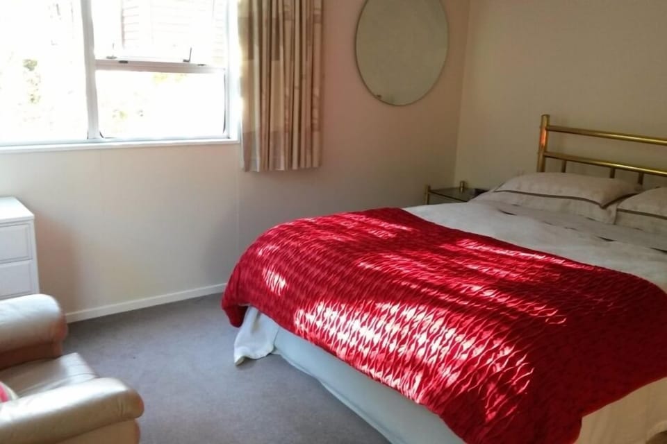 Queen sized bed