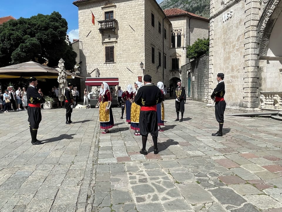 Traditional dancing - Kotor