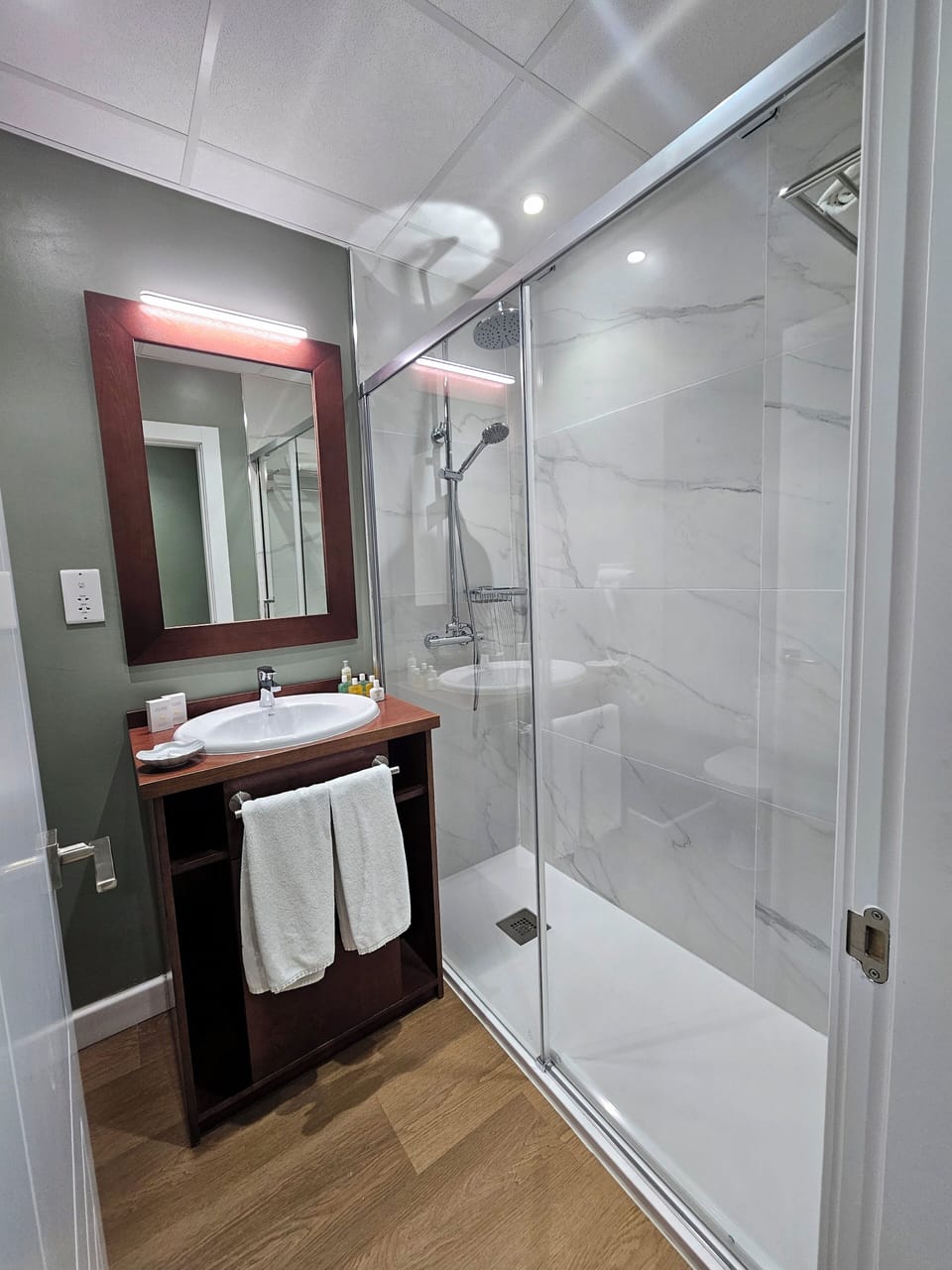 Family Suite, 2 Bedrooms, Balcony, Partial Sea View | Bathroom | Free toiletries, hair dryer, towels, soap