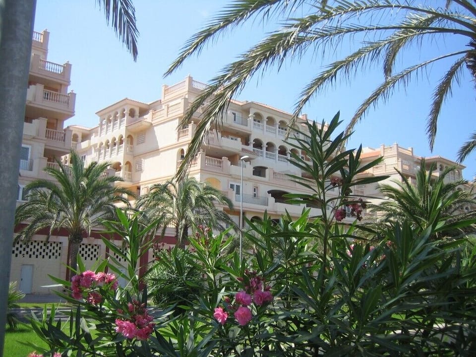 View of apartment from near Almerimar golf course