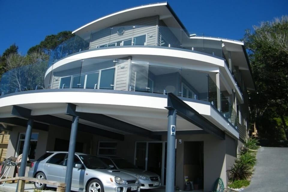 House from driveway