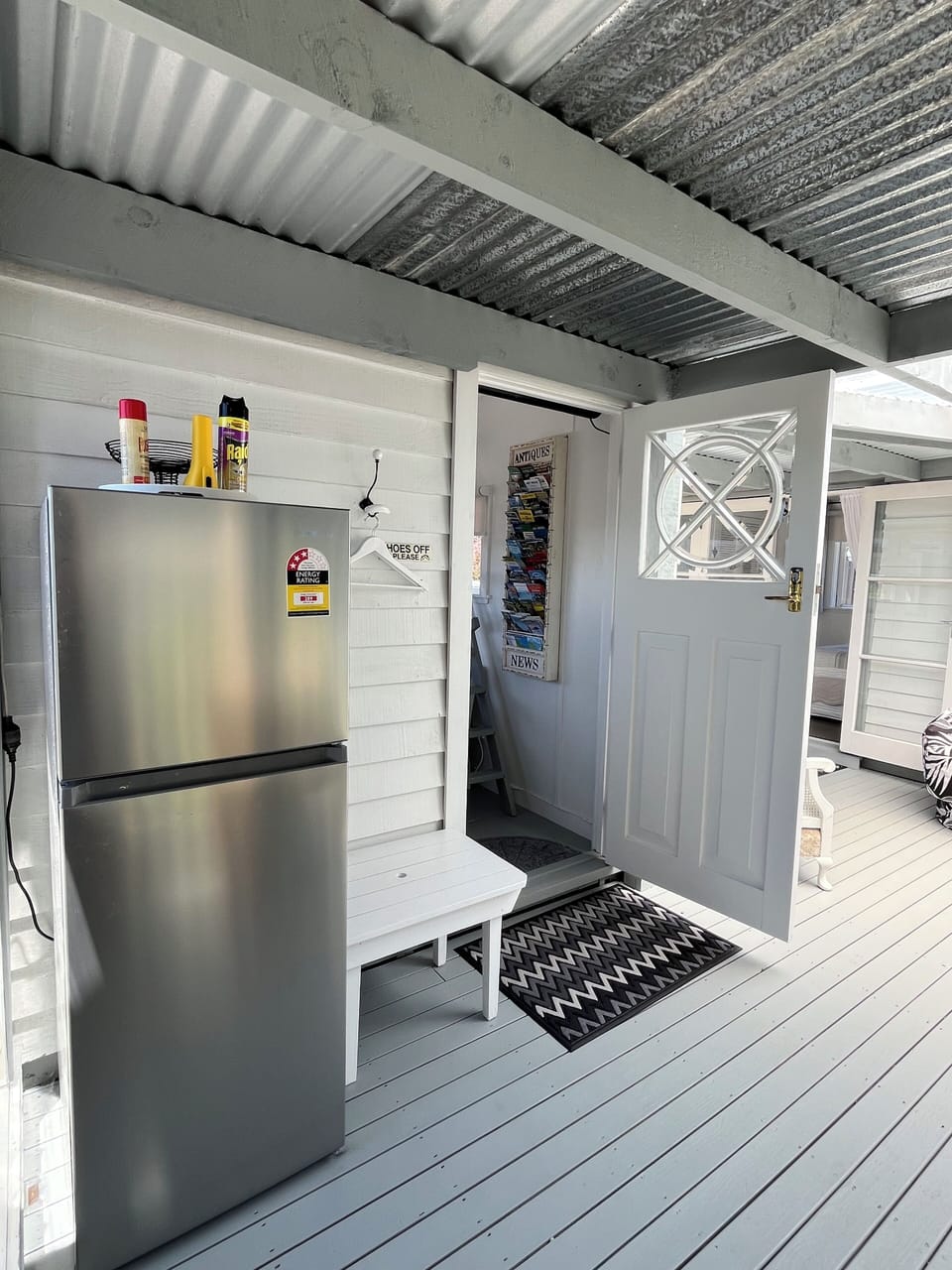 full size fridge and freezer compartment