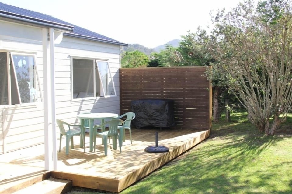 Front deck with north facing sun andamp; BBQ
