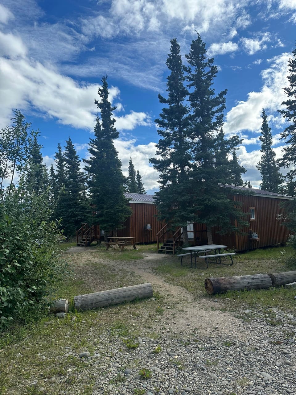 View of the Cabins