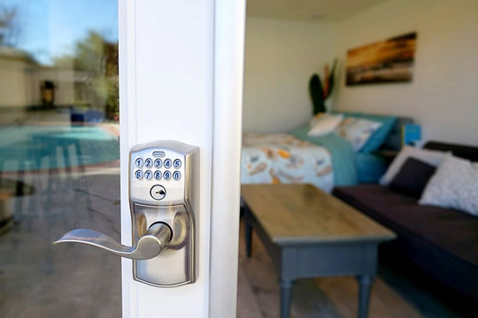 Convenient keyless entry.