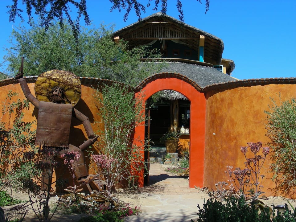 Entrance to the property
