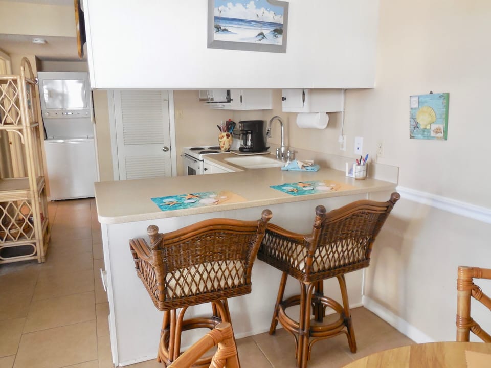Extra seating at counter, or to grab a quick snack