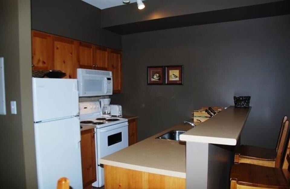 Kitchen, properly stocked for cooking