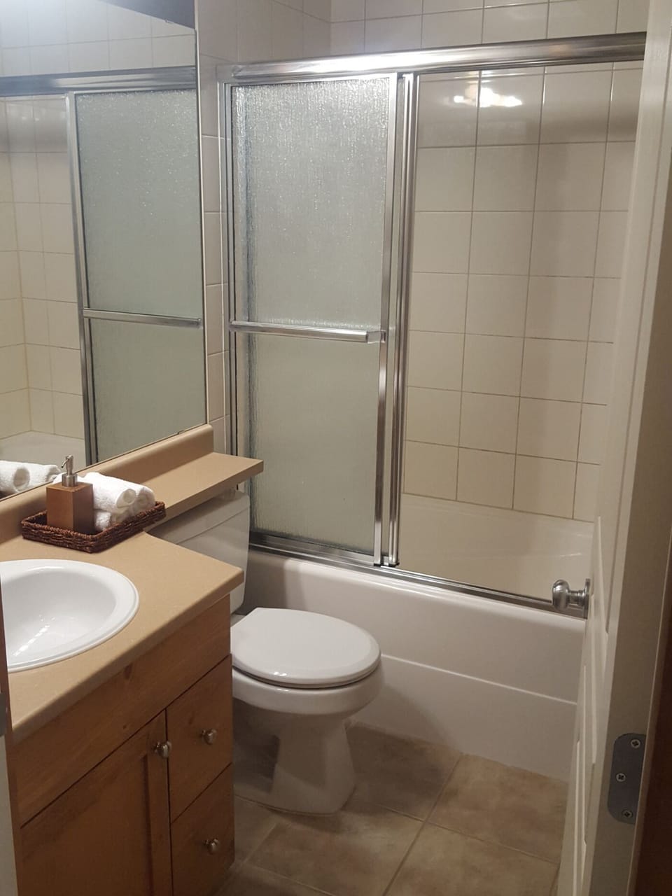Clean bathroom
