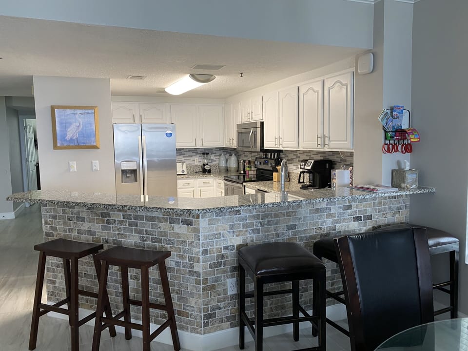 Large kitchen with everything you need to  prepare meals for your family