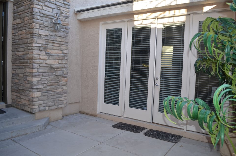 The guest house is part of the main house but with your own private entry.
