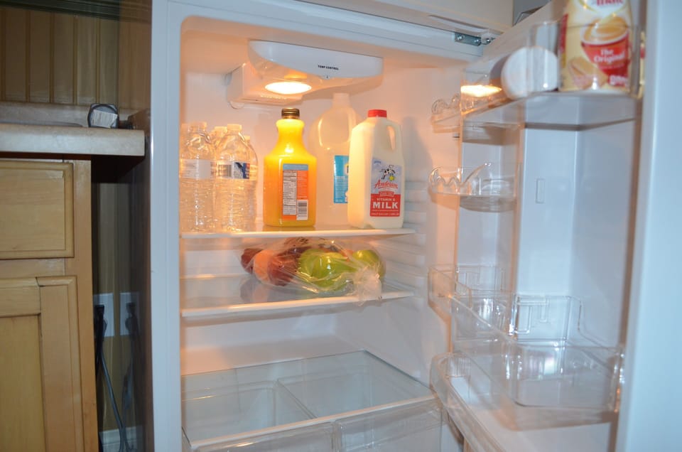 Water is provided when you are on the go.