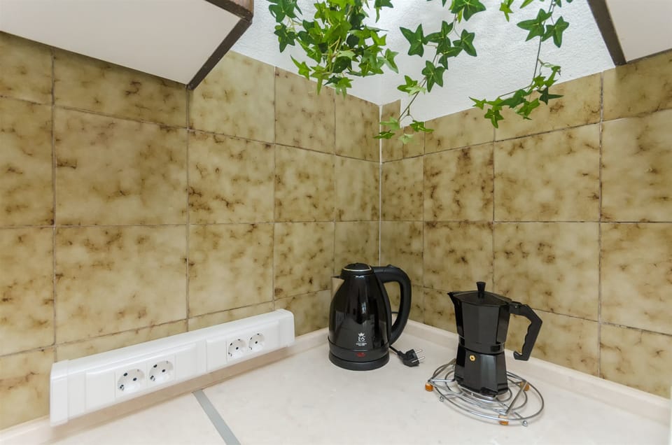 Private kitchen | Fridge, microwave, oven, stovetop
