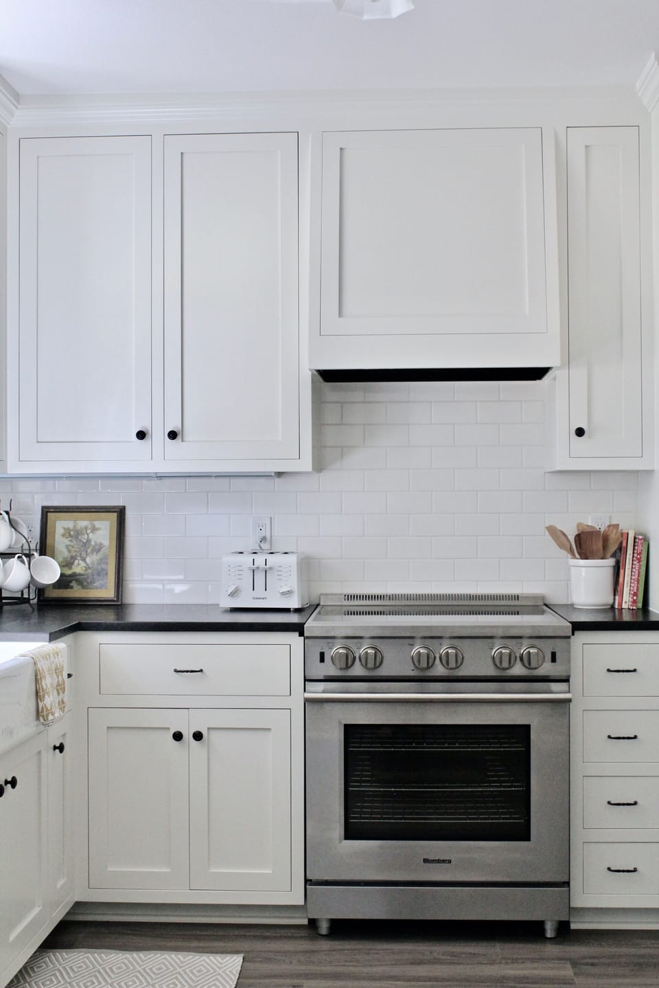 30" induction range, perfect for cooking and baking all your meals.