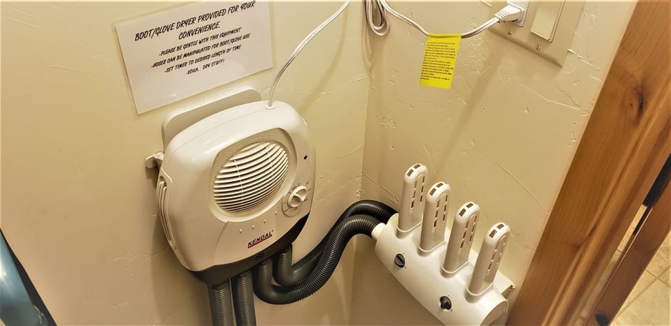 Boot/glove dryer provided in the unit. 