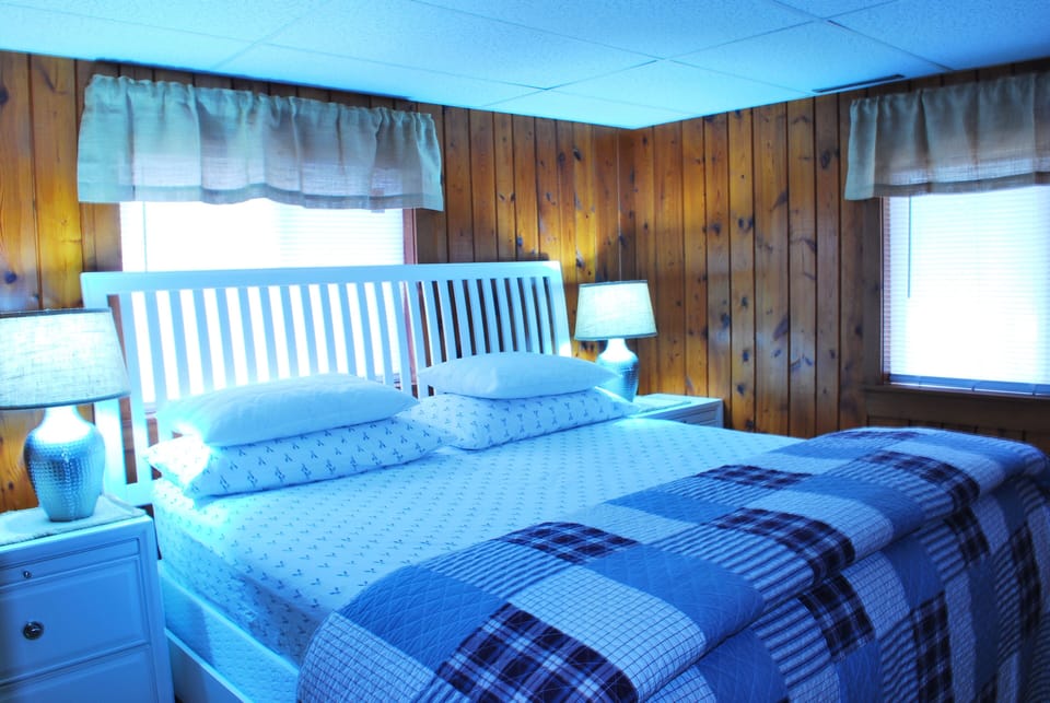 Bedroom #1 King Bed and TV