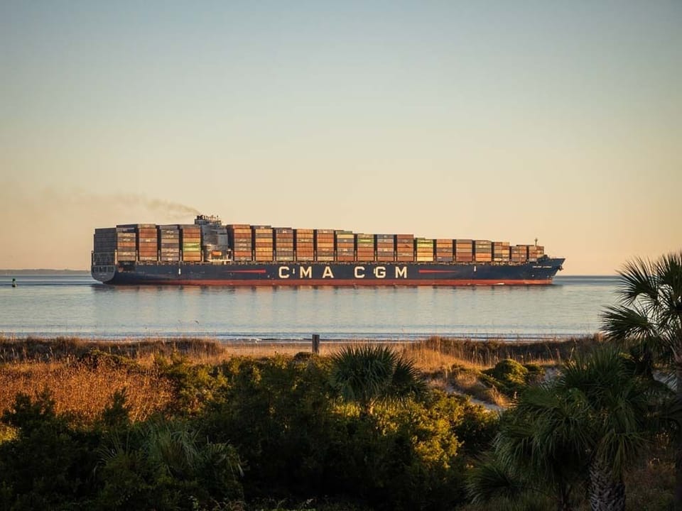 Watch Ships glide through the channel