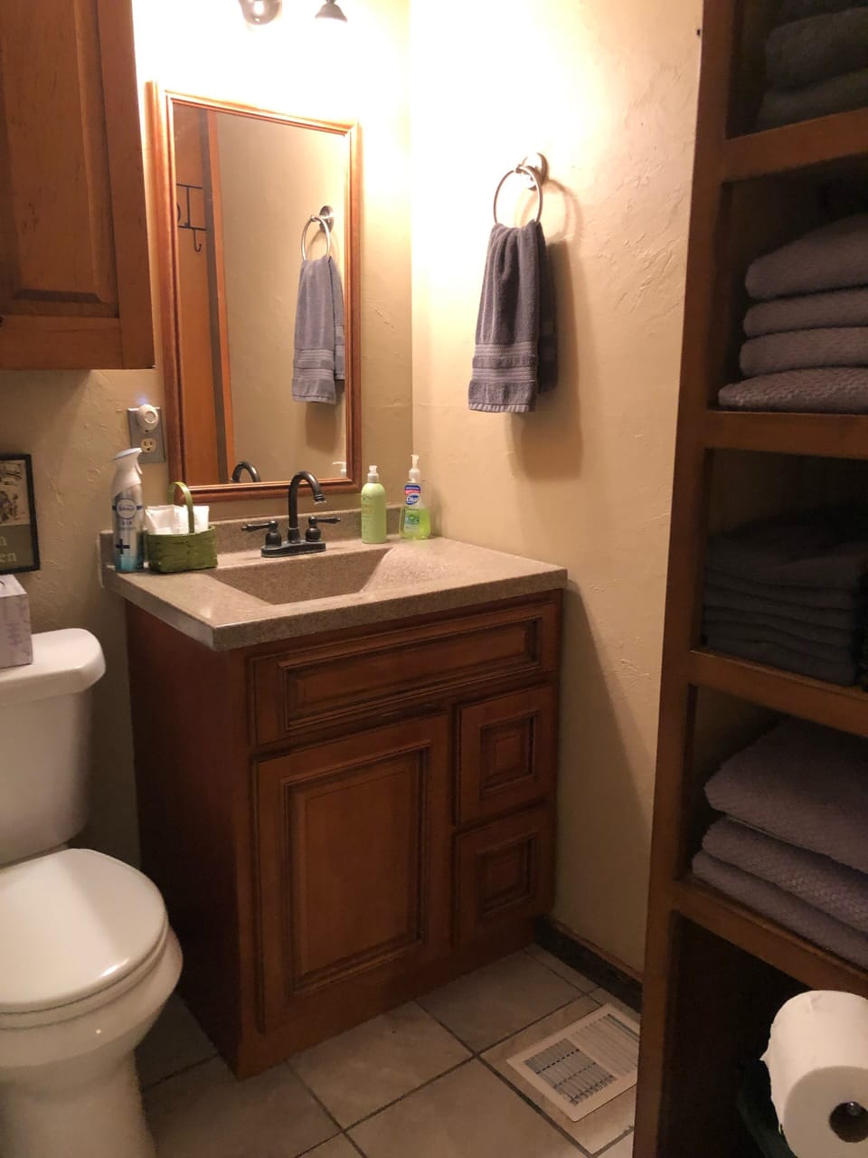 Downstairs bathroom. 