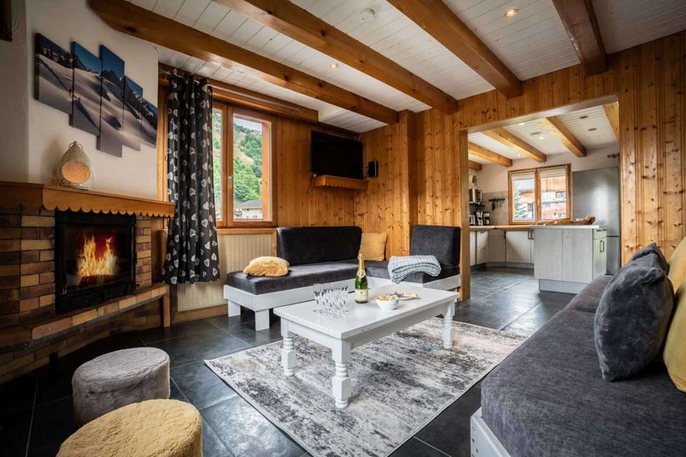 Lounge im chalet Snow Valley