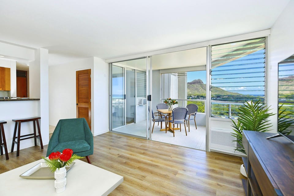 Lanai access from Living Room and Bedroom!