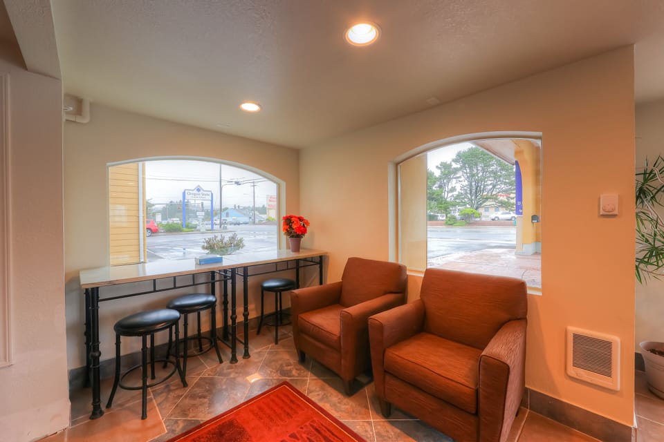 Lobby sitting area