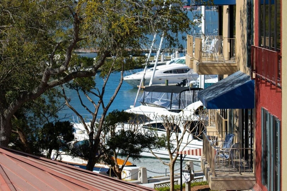 View of the Harbour from our breezeway