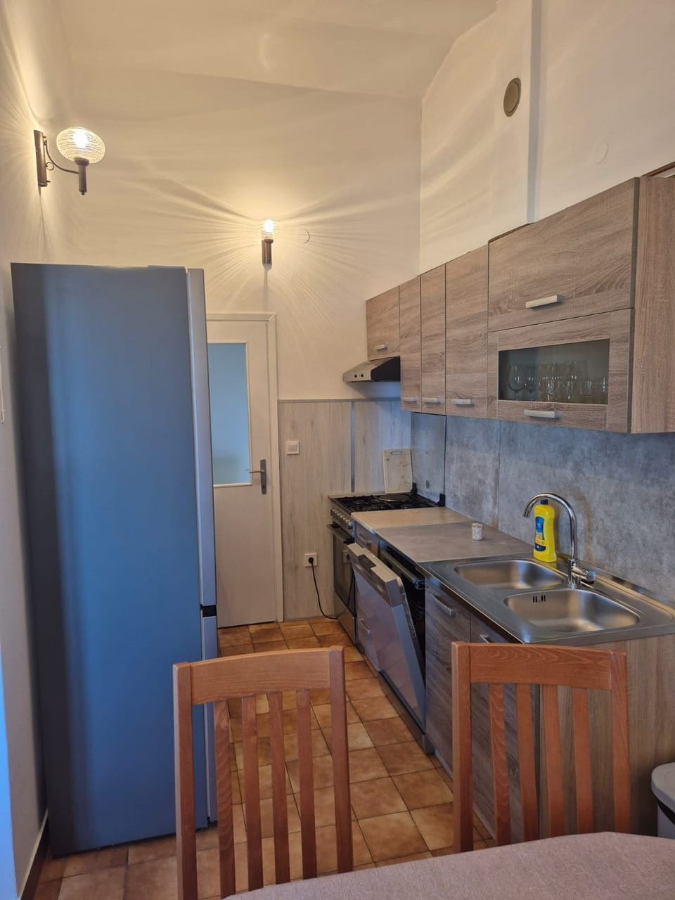Apartment (A2) | Private kitchen | Fridge, oven, stovetop, dishwasher