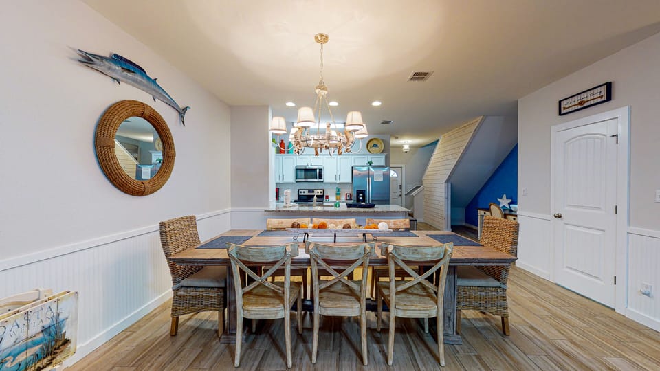 Dining Table with Seating for 8