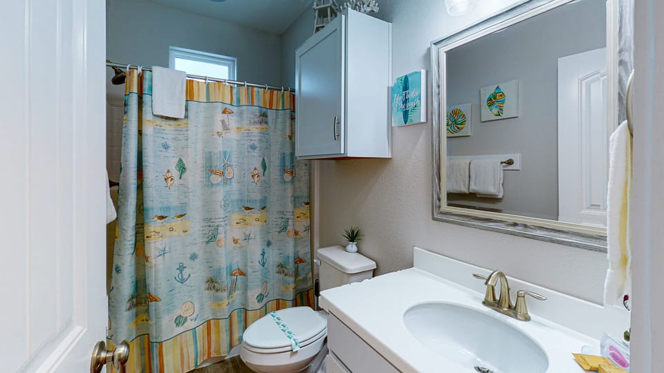 Shared Bathroom with Walk In Shower