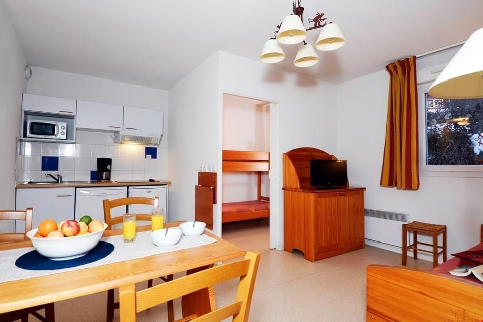 Curb your appetite by indulging on a snack in your kitchenette!