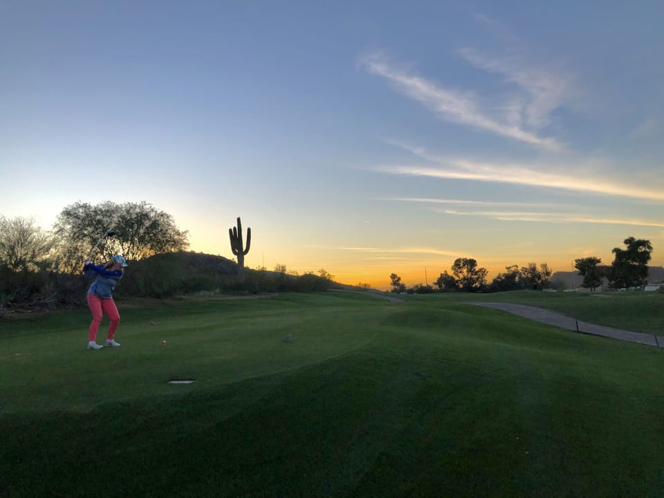 Lookout Mountain golf course less than a 5 min drive.