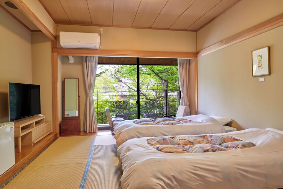 Japanese Western Style Room, Non Smoking (up to 3 People) | Desk, iron/ironing board, free WiFi, bed sheets