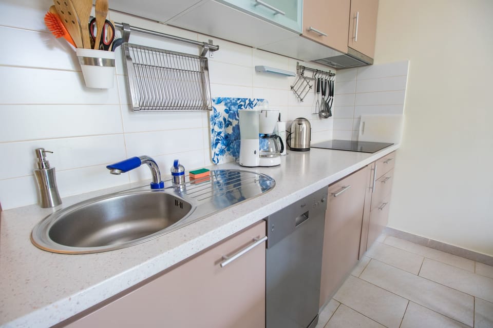 Private kitchen | Fridge, microwave, stovetop, dishwasher
