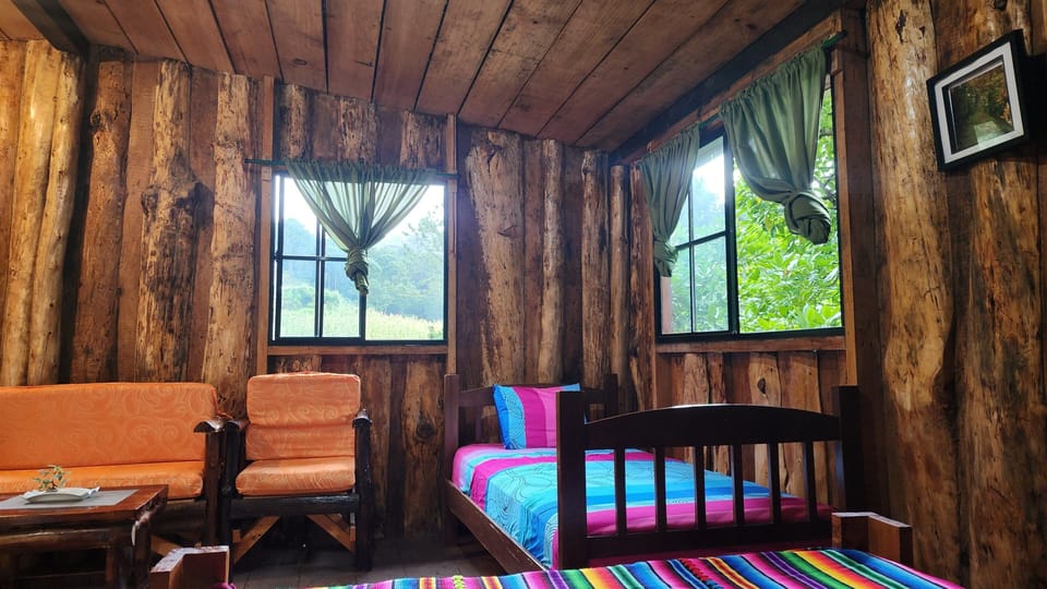 Family Cabin | Desk, laptop workspace, individually furnished, bed sheets