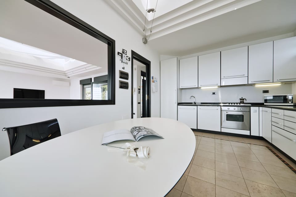 Exclusive Villa, 4 Bedrooms | Private kitchen | Full-size fridge, microwave, oven, stovetop