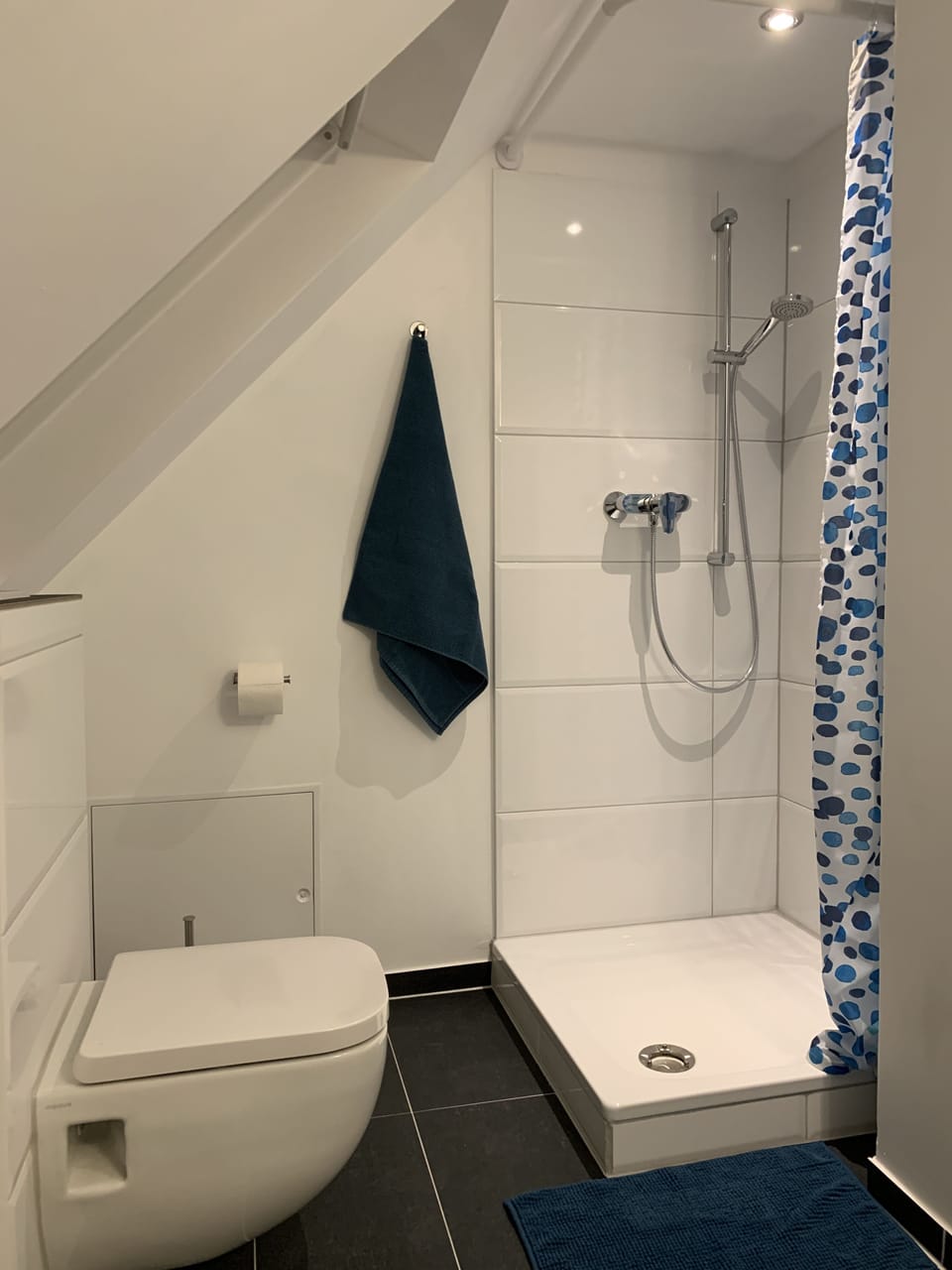 Basic Single Room (6, external bathroom) | Bathroom | Shower, hair dryer, towels, soap